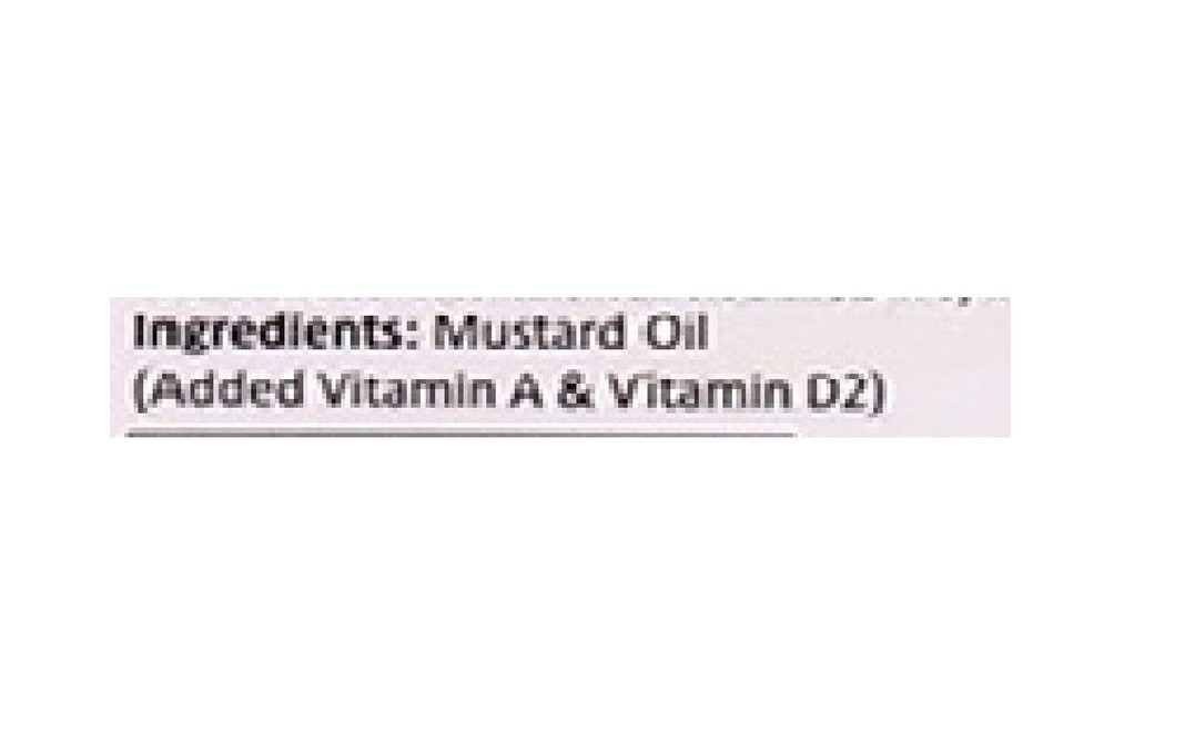 Ashoka Kachchi Ghani Mustard Oil   Can  5 litre